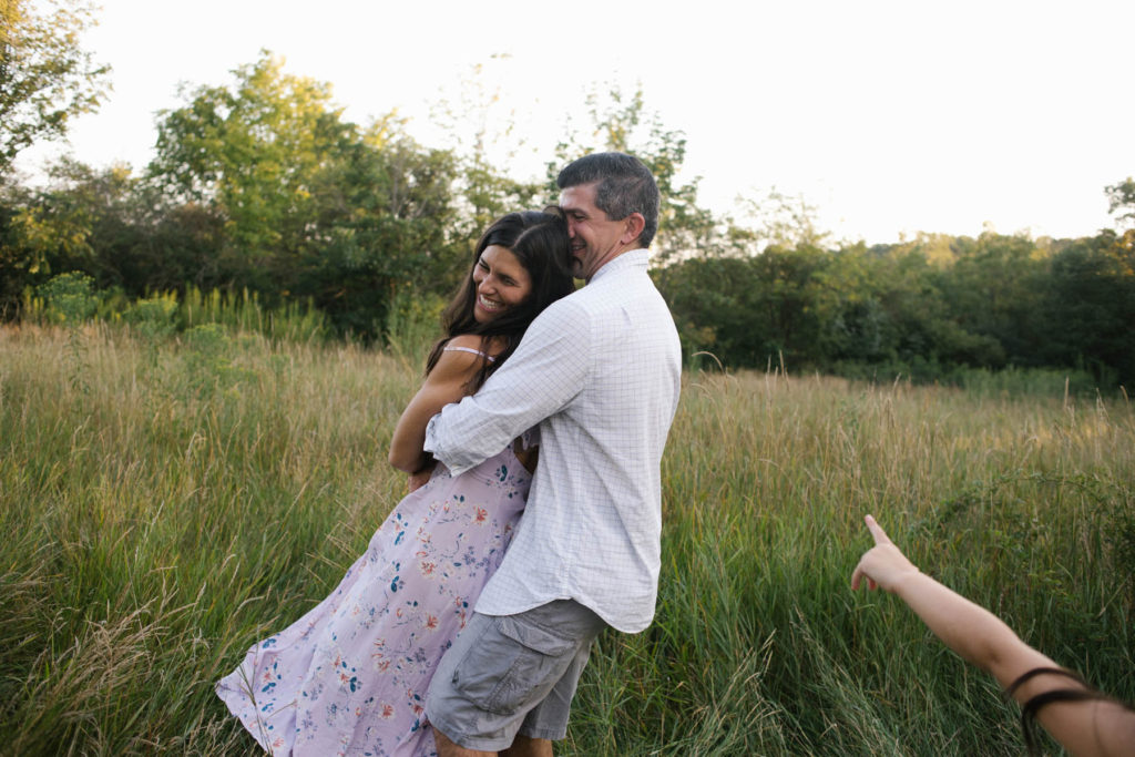 Hickory Creek Preserve in Mokena, IL, Photo by Elle Baker Photography, fun and candid family photography
