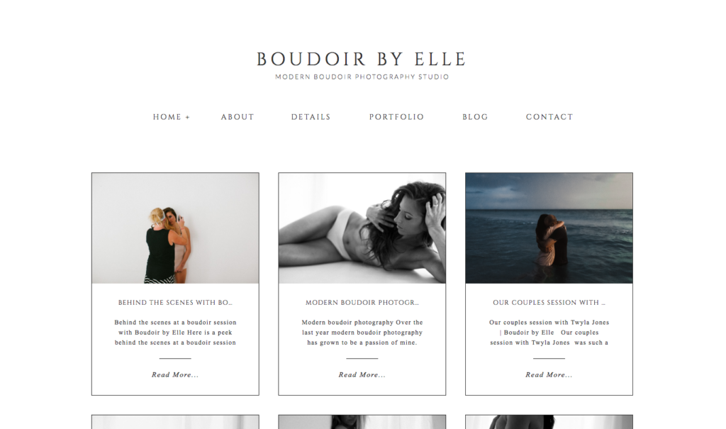 Laurie Baker shares her new blog on her Boudoir by Elle site