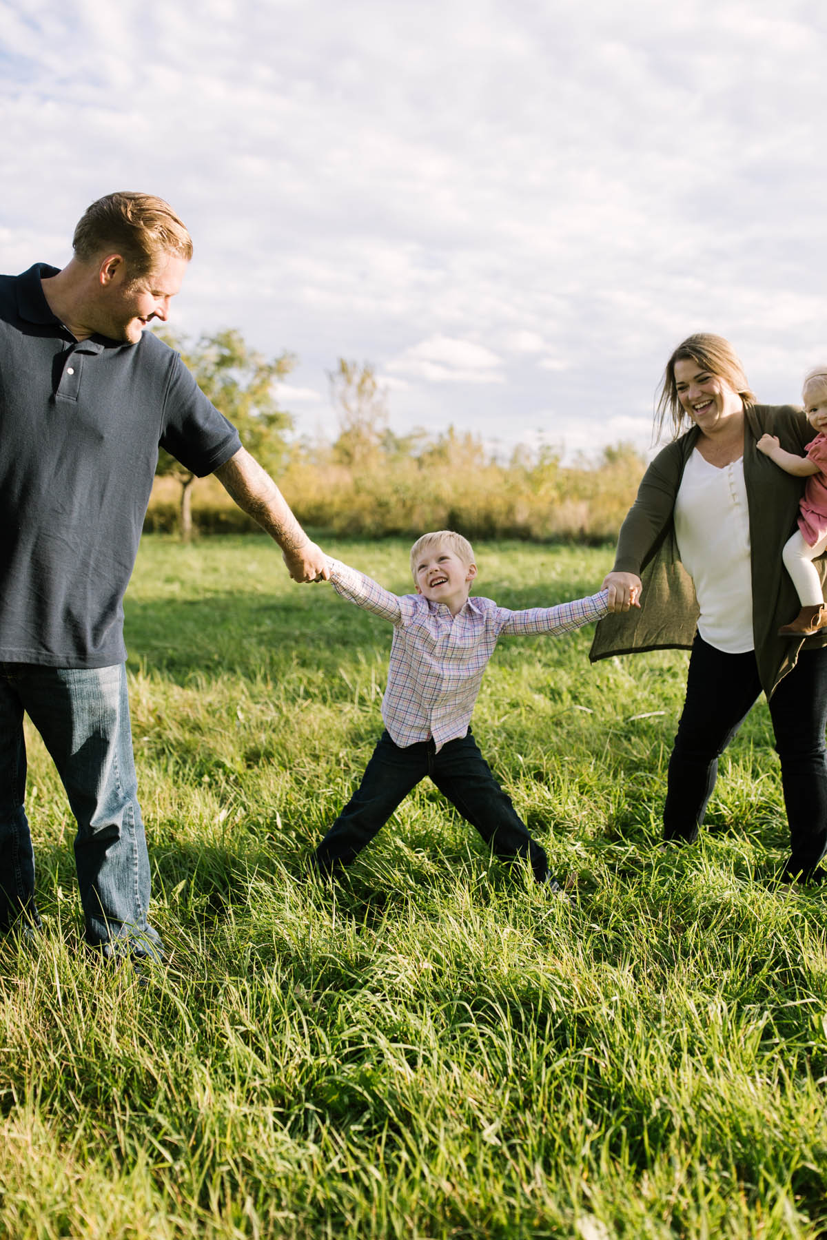 New Lenox Family Photographer captures family of four 